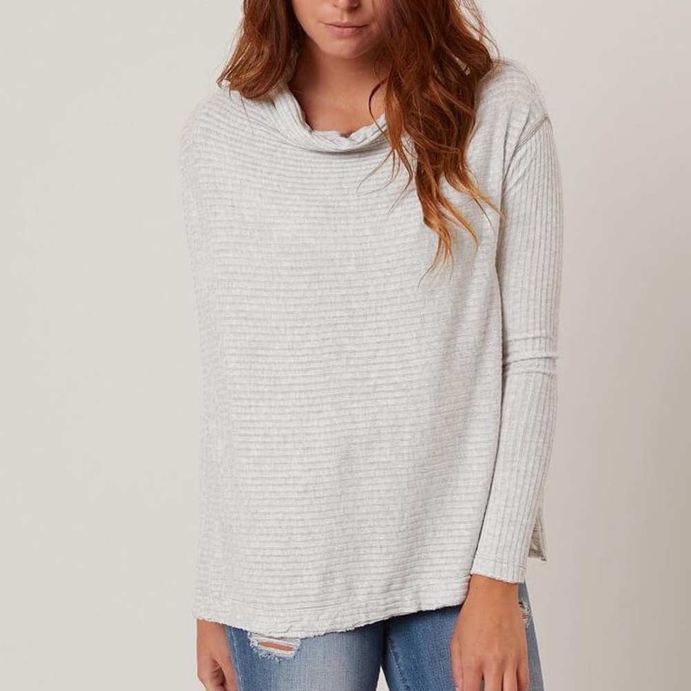 FREE PEOPLE Lover Top Cowl Neck Sweater - Size Large